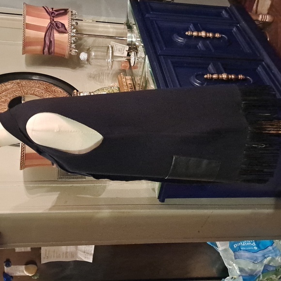 Oliver Bohemian vegan leather long vest - Picture 4 of 5